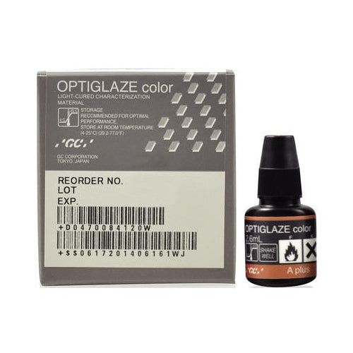 GC 008409 OptiGlaze Dental Coating Color A Plus 2.6mL GC 008409 OptiGlaze Dental Coating Color A Plus 2.6mL